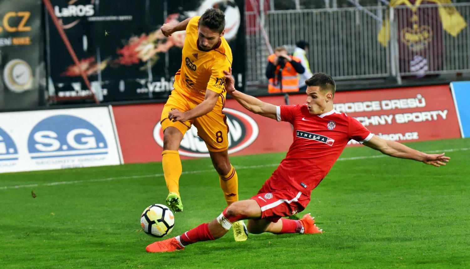 Zbrojovka nedokázala využít herní převahu a s Duklou Praha se rozchází smírně
