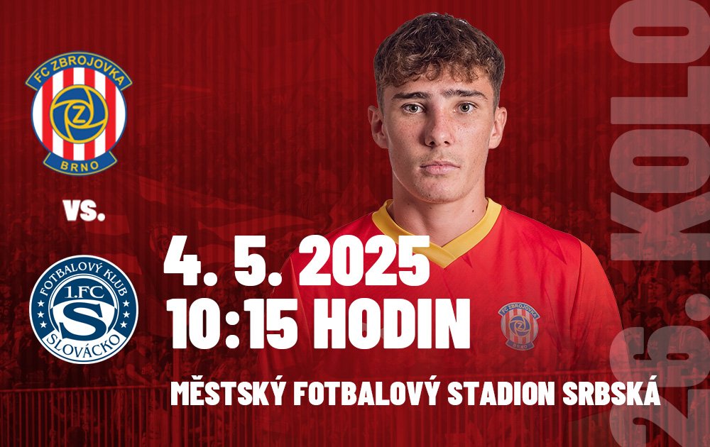 PREVIEW: Béčko Zbrojovky přivítá na Srbské rezervu Slovácka