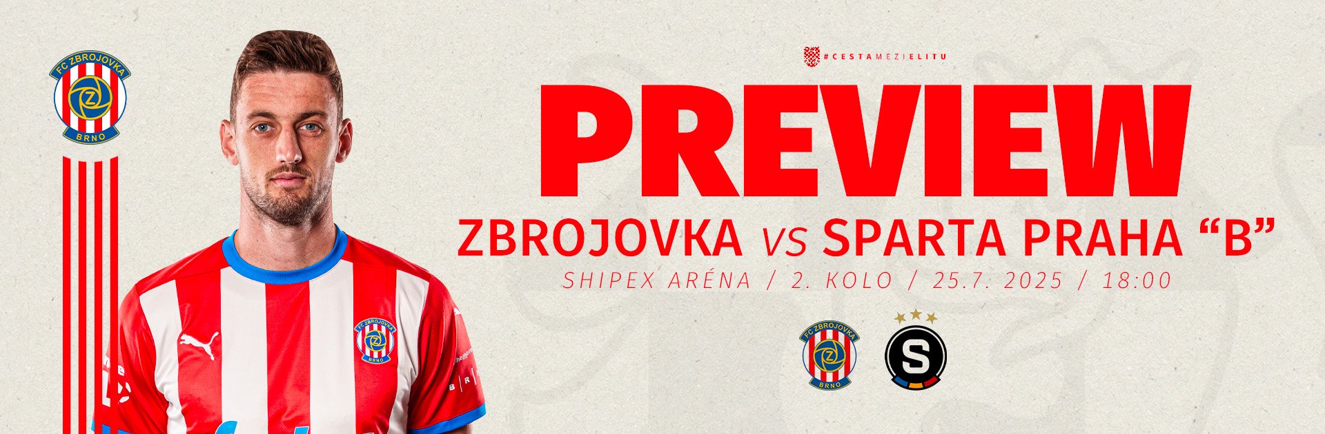 PREVIEW: Zbrojovka vyzve v domácí premiéře rezervu Sparty
