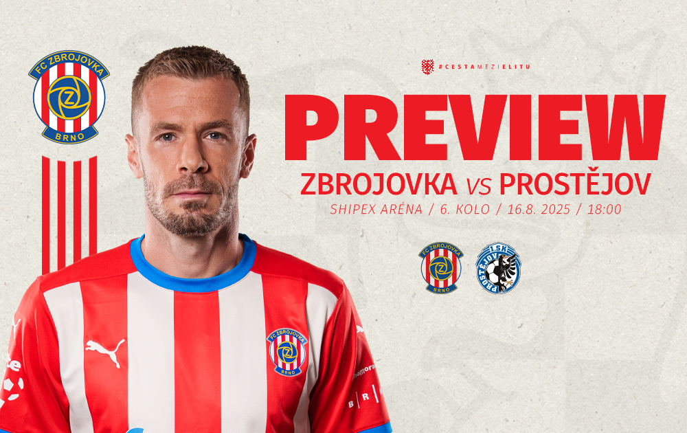 PREVIEW: Zbrojovka pivt v moravskm souboji Prostjov