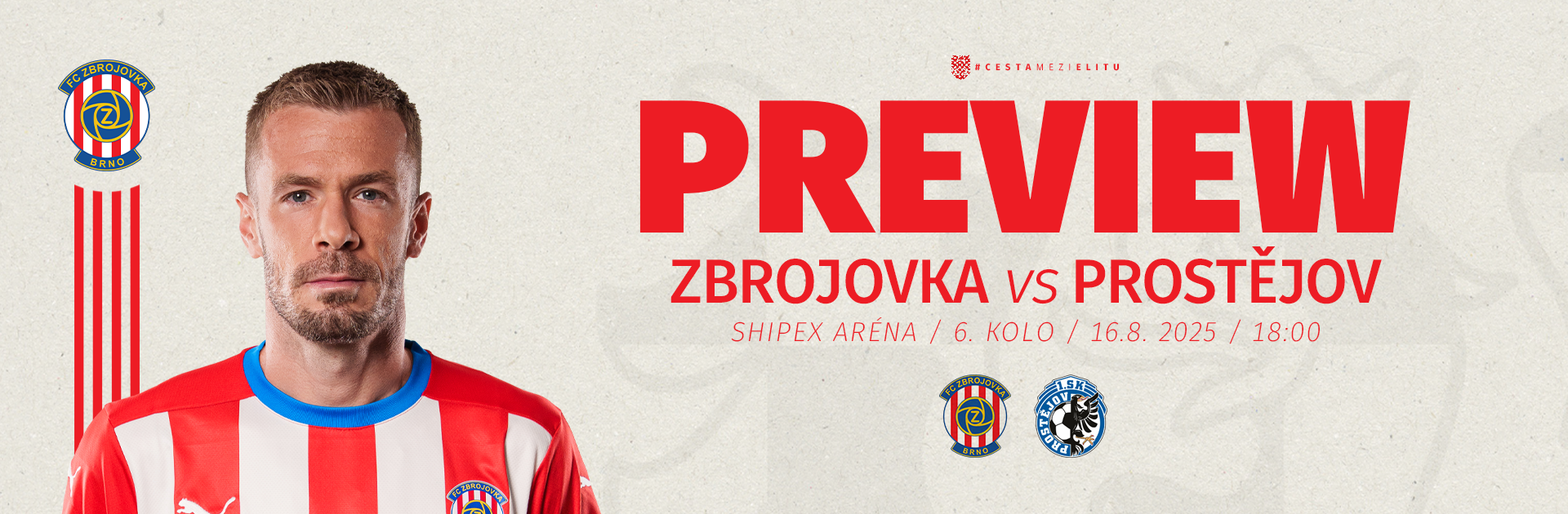PREVIEW: Zbrojovka pivt v moravskm souboji Prostjov