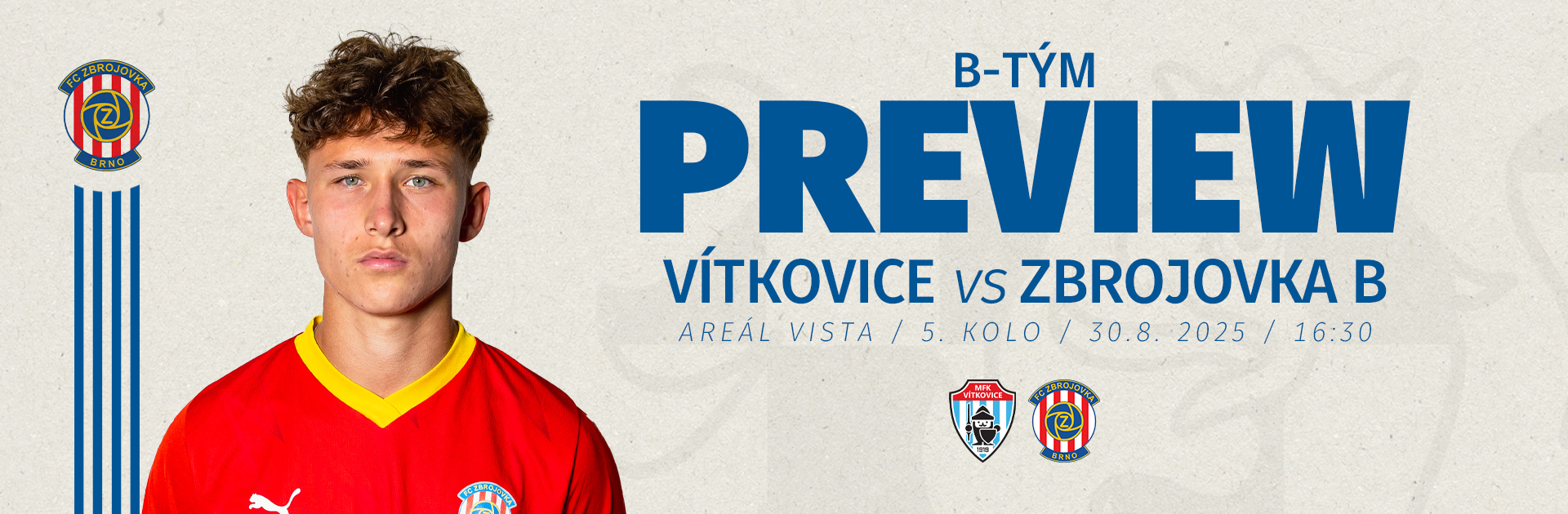 PREVIEW: Rezerva Zbrojovky v sobotu zam na hit Vtkovic