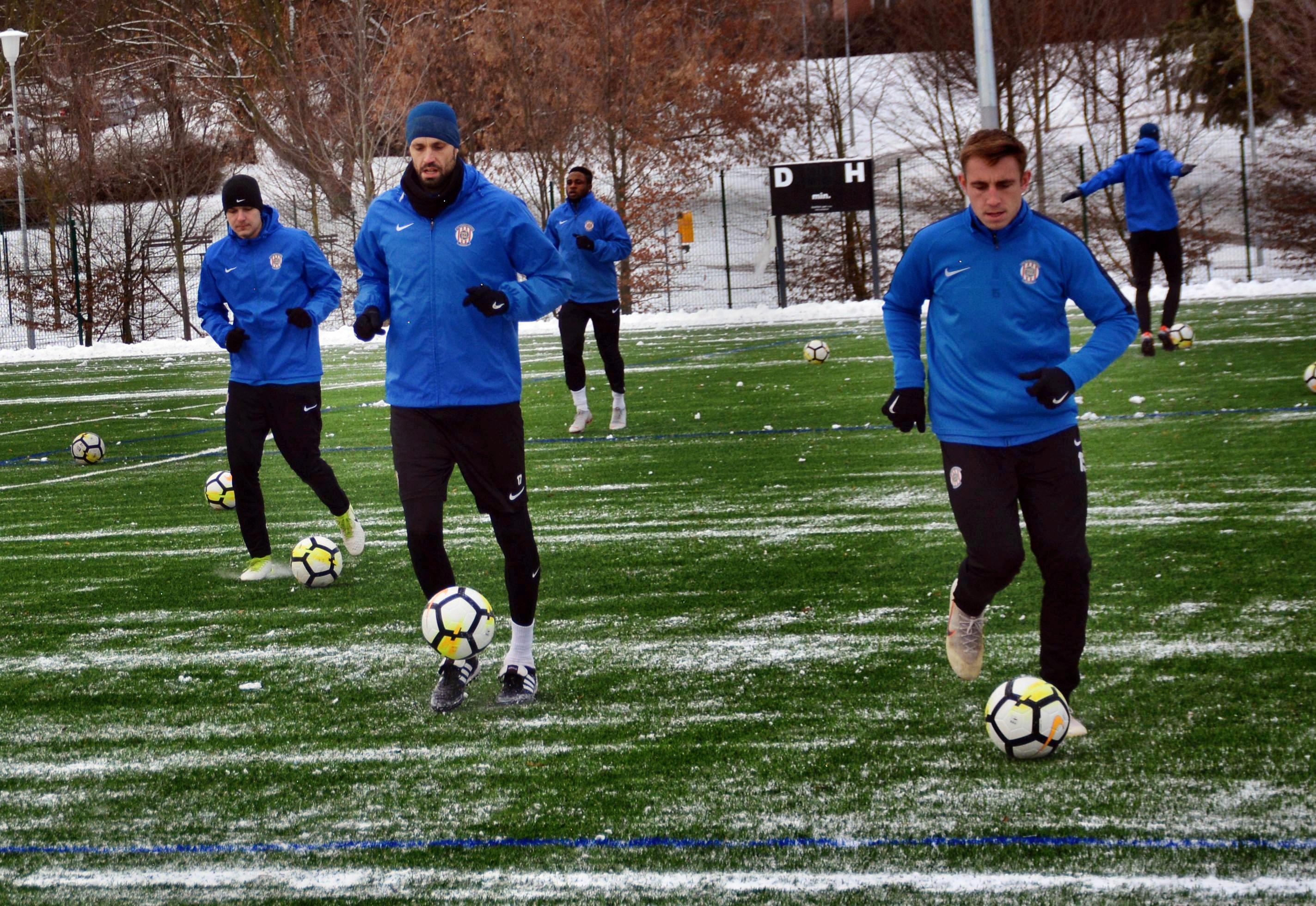 VIDEO: Fotbalisté Zbrojovky dnes zahájili zimní přípravu