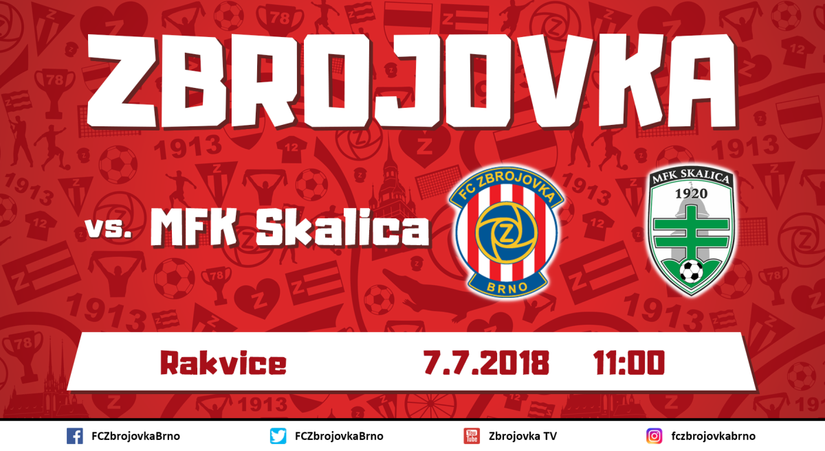 V předposledním přípravném utkání prověří Zbrojovku Skalica