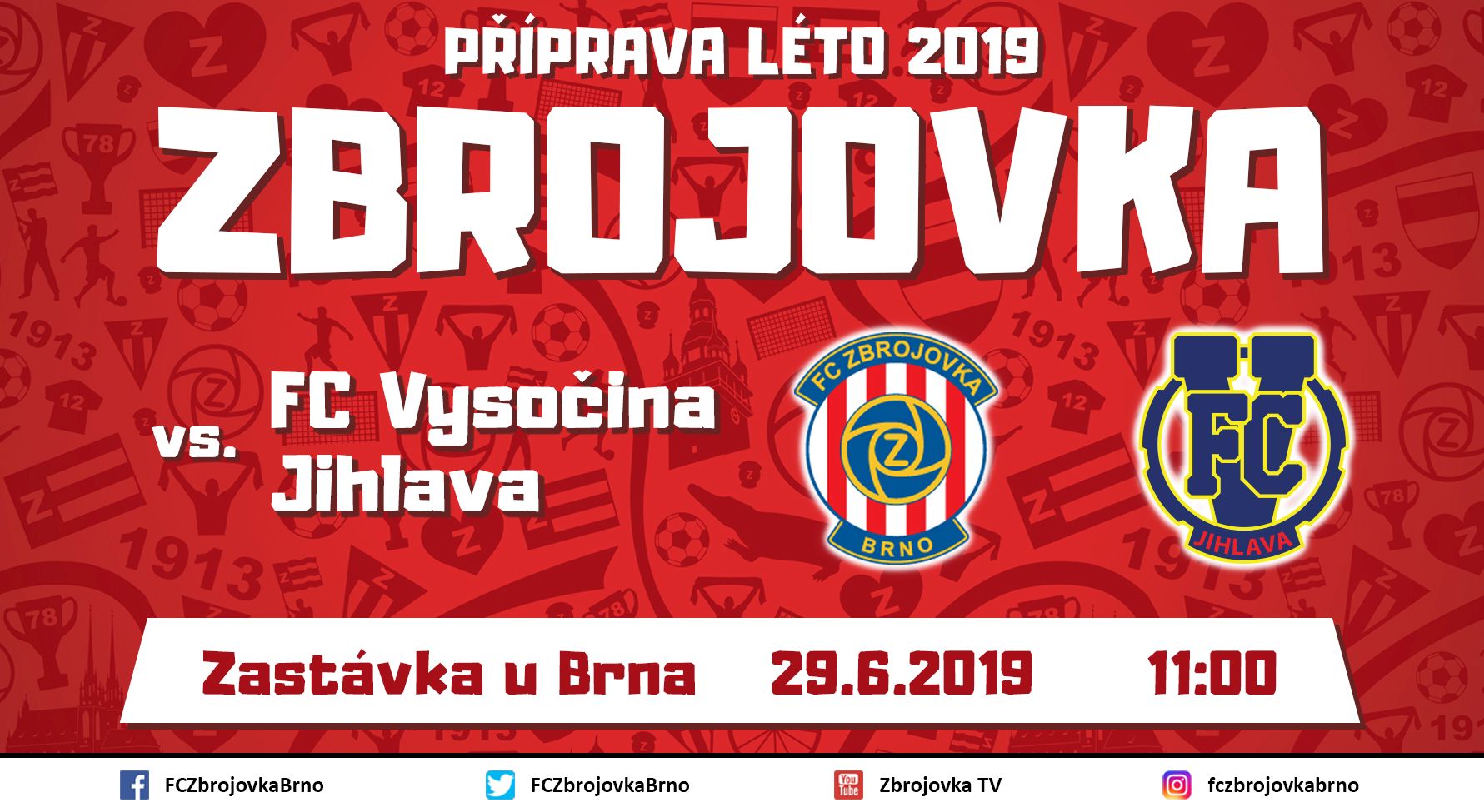 PREVIEW: Ve třetím letním utkání změří Zbrojovka síly s Jihlavou