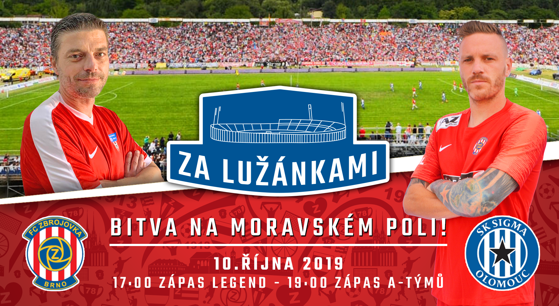 VIDEO: Bitva na Moravském poli - legendy vzpomínají na lužánecký stadion