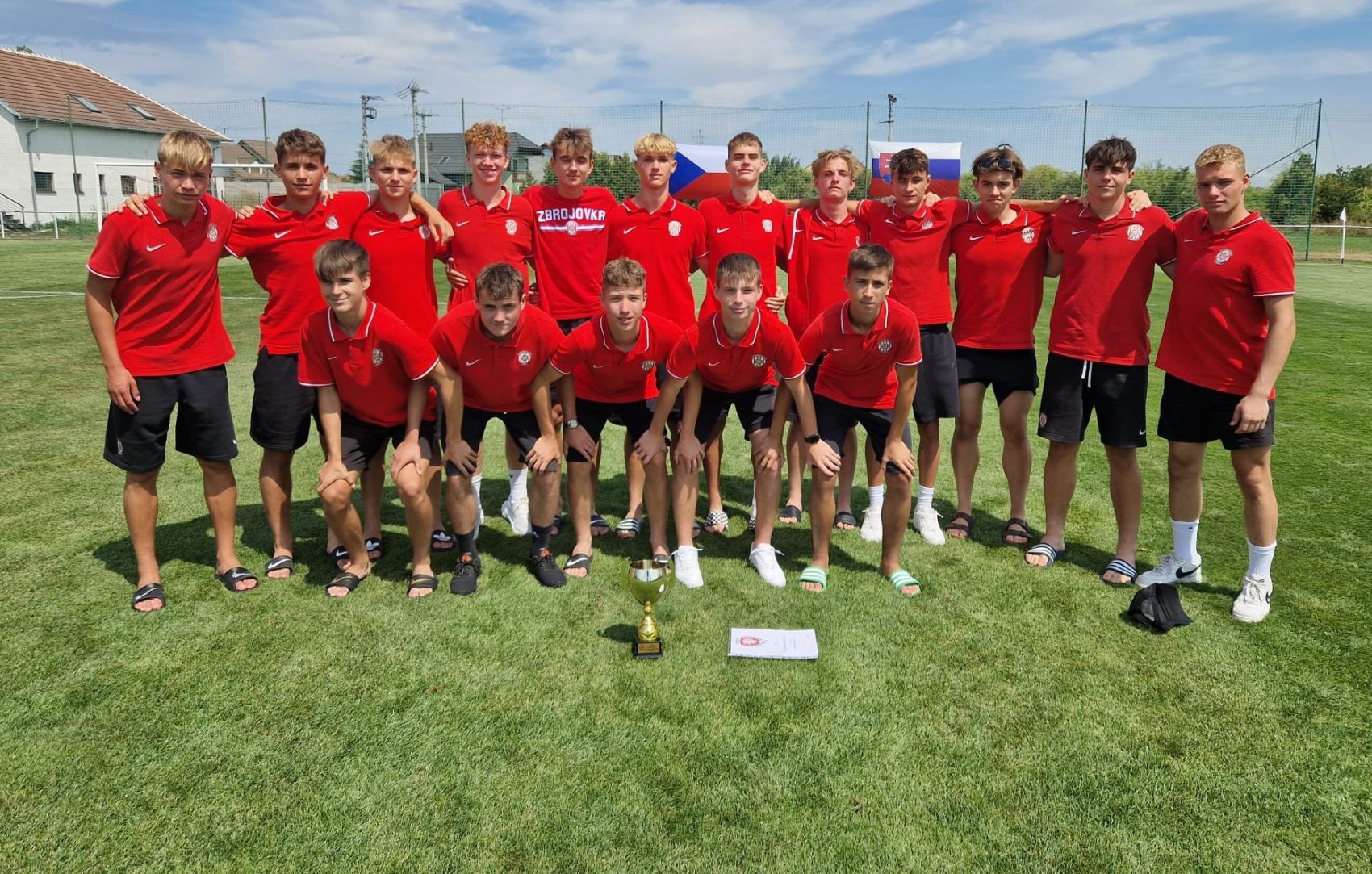 U17: Zbrojovka skončila pátá na Haraštově memoriálu