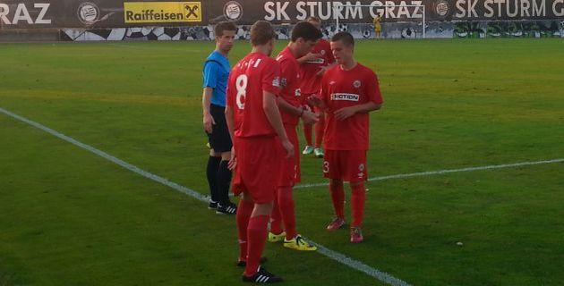 Juniorka stáhla ztrátu a v Grazu remizovala 2:2