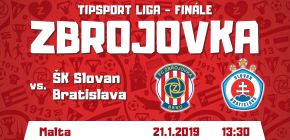 Zbrojovku dnes na Malt ek finle Tipsport ligy, od 13:30 vyzve bratislavsk Slovan