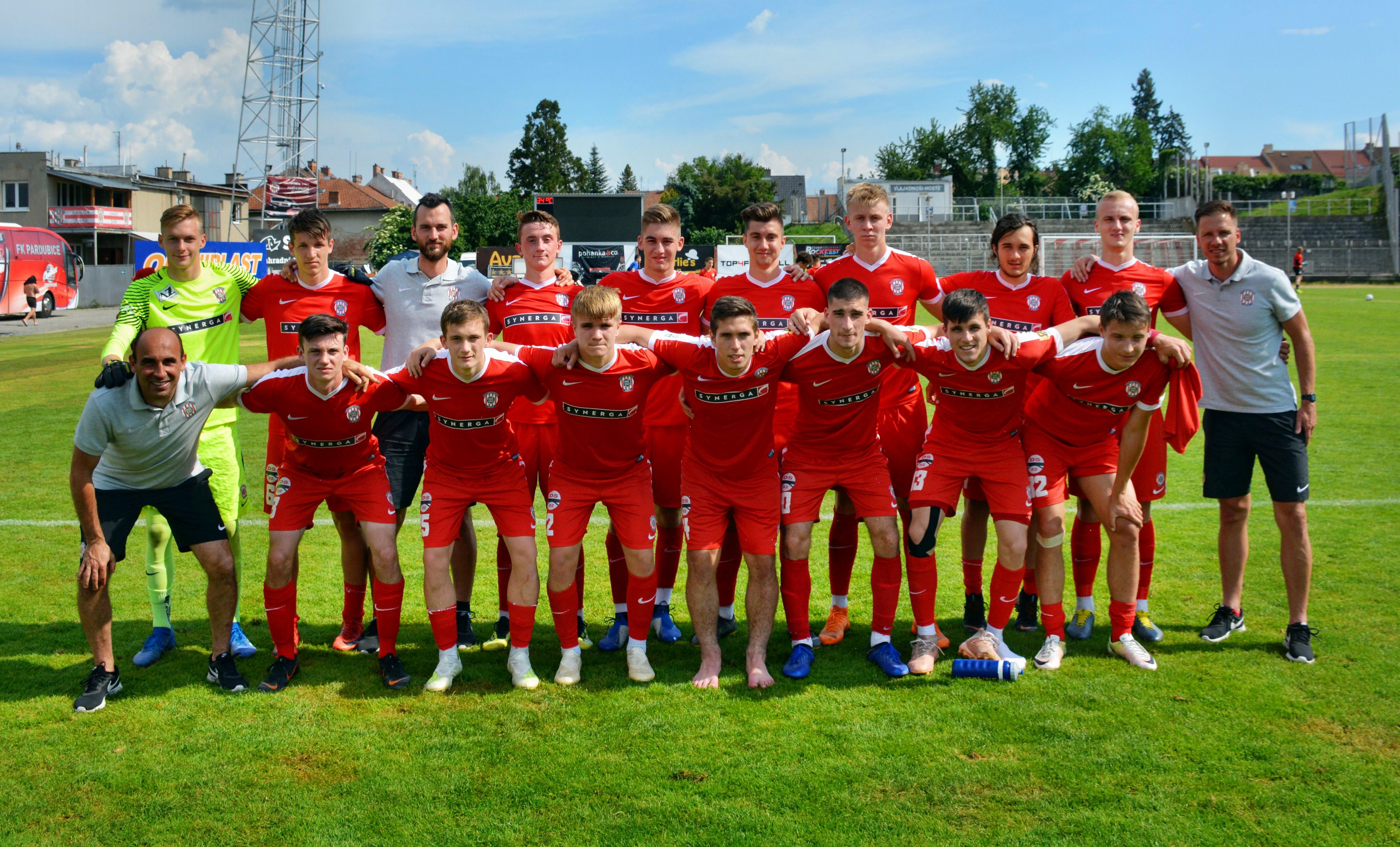 U19: Na závěr sezóny porazila Zbrojovka Pardubice a končí pátá