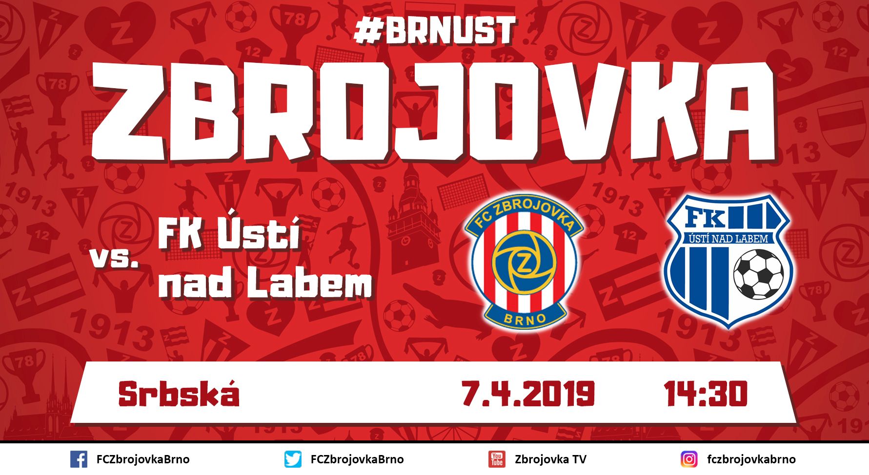 ZMĚNA: Nedělní utkání s Ústím nad Labem má výkop posunutý na 14:30!